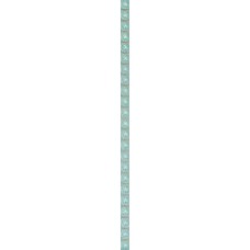 Фриз 24,6x9 Бисер 2 бирюзовый  