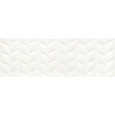 Плитка настенная 25x75 ELIA Bianco Struktura A