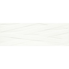 Плитка настенная 25x75 ELIA Bianco Struktura B