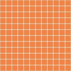 Мозаика 29,8x29,8 Темари оранжевый матовый